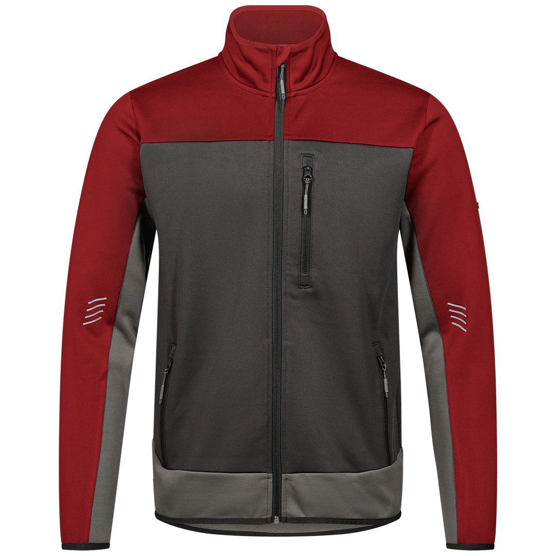 ENGEL Midlayer-Cardigan Entire 8327-238-7921 Gr. 5XL anthrazit/flame
