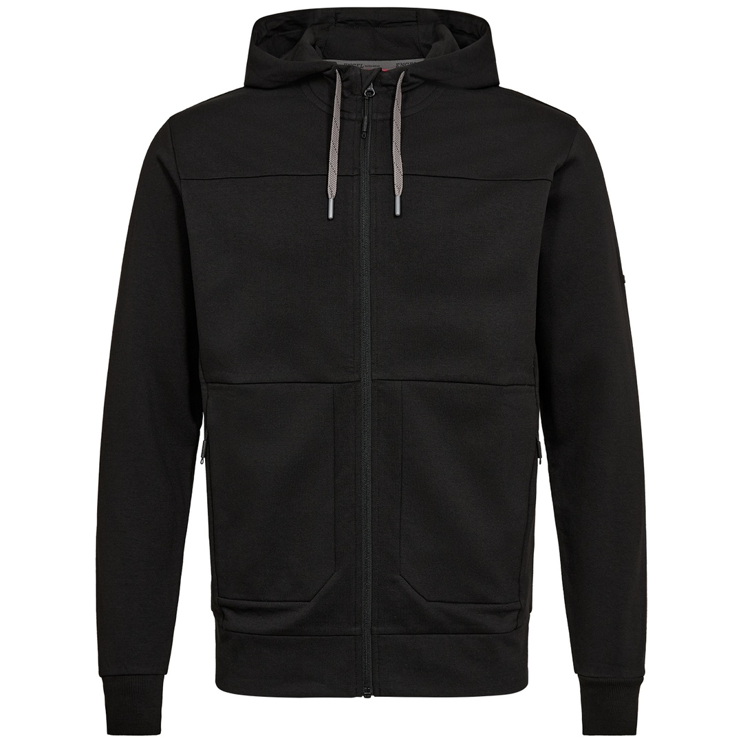 ENGEL Sweatshirtjacke mit Kapuze 8329-247-20 Gr. XS schwarz
