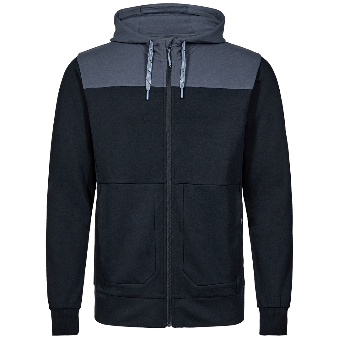 ENGEL Sweatshirtjacke mit Kapuze 8329-247-50270 Gr. S deep blue/dark sea