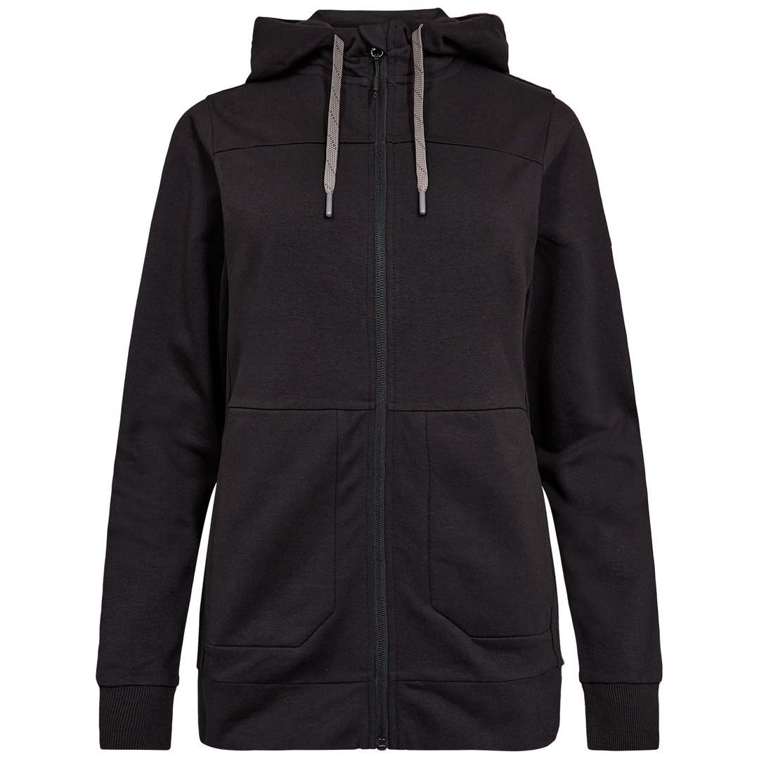 ENGEL Sweatshirtjacke mit Kapuze Damen 8334-247-20 Gr. XS schwarz