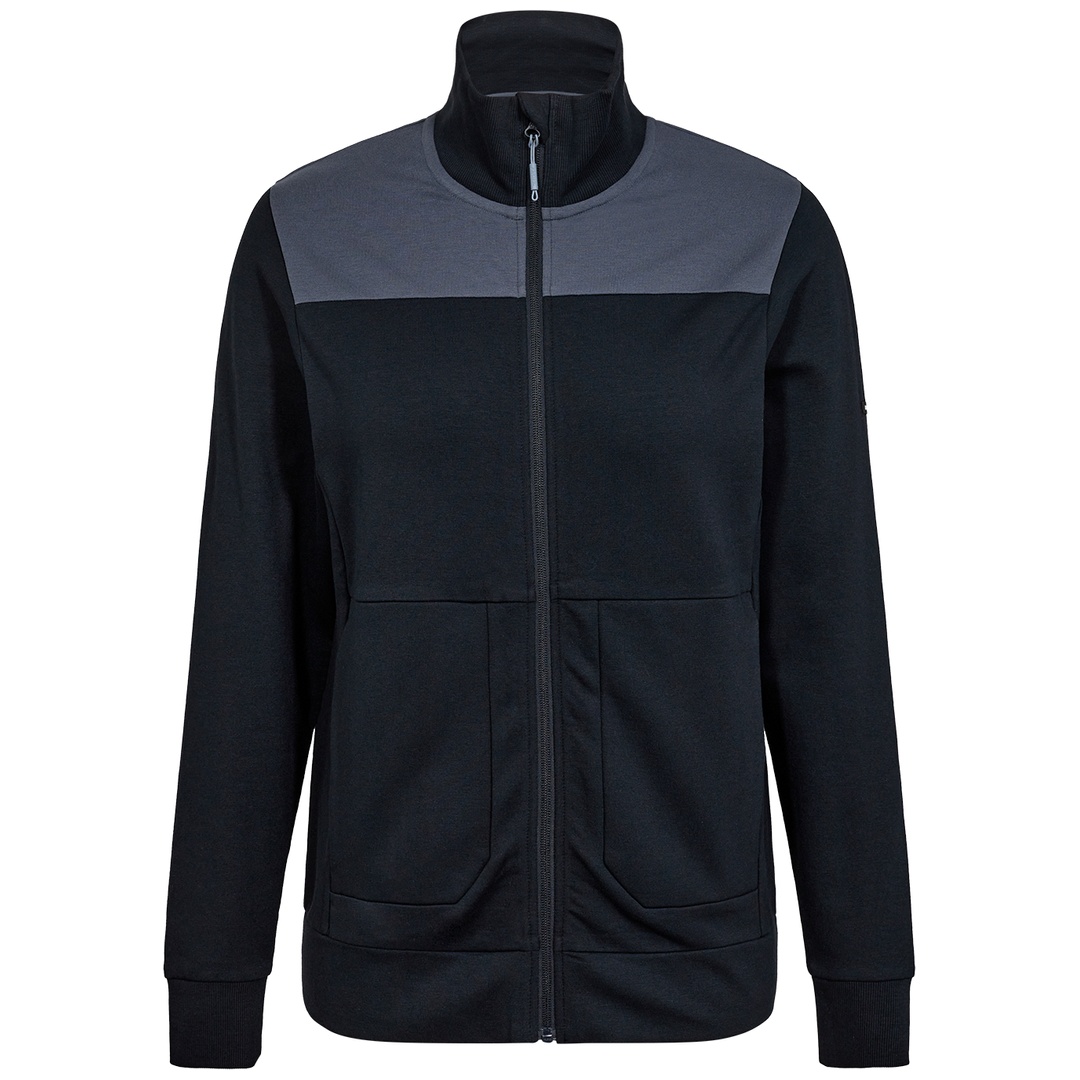 ENGEL Sweatshirtjacke mit Kragen Damen 8335-247-50270 Gr. 2XL deep blue/dark sea