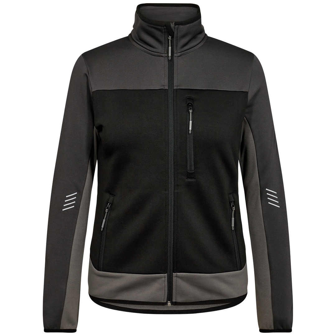ENGEL Midlayer-Cardigan Damen Entire 8336-238-2079 Gr. S schwarz/anthrazit