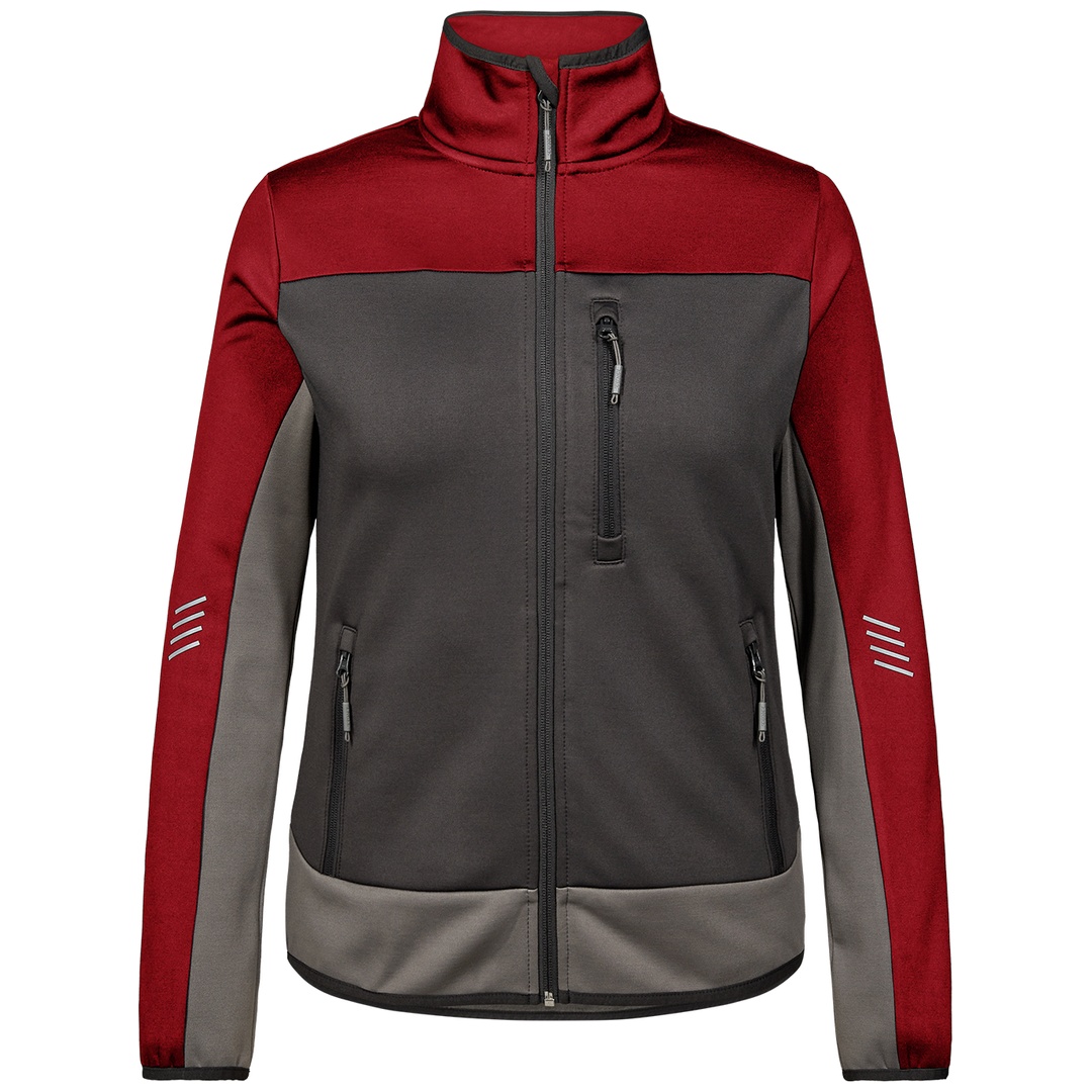 ENGEL Midlayer-Cardigan Damen Entire 8336-238-7921 Gr. XL anthrazit/flame