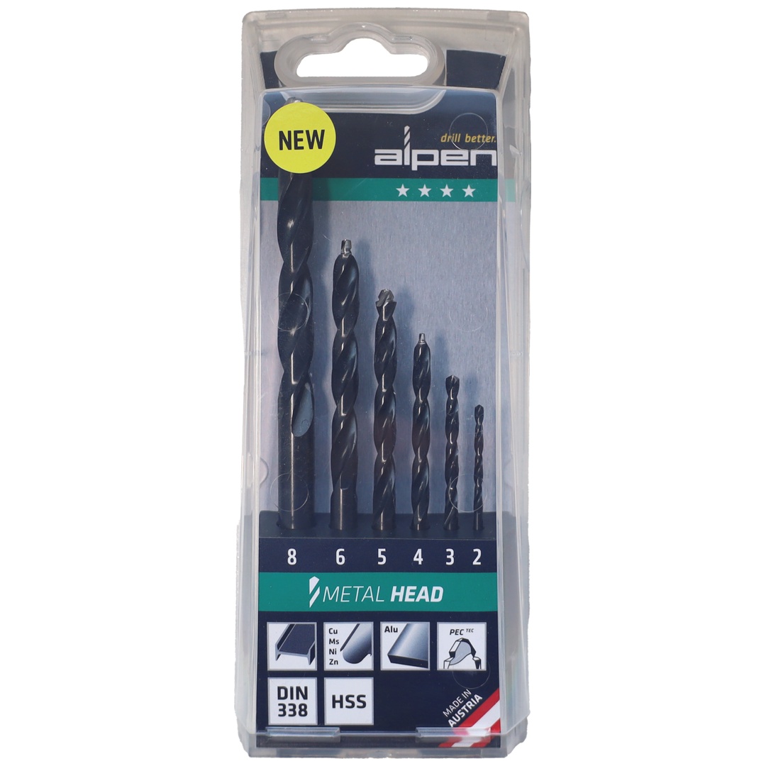 Alpen-Maykestag Alpen-Maygestag METAL HEAD TM6, 6-tlg., 2-3-4-5-6-8