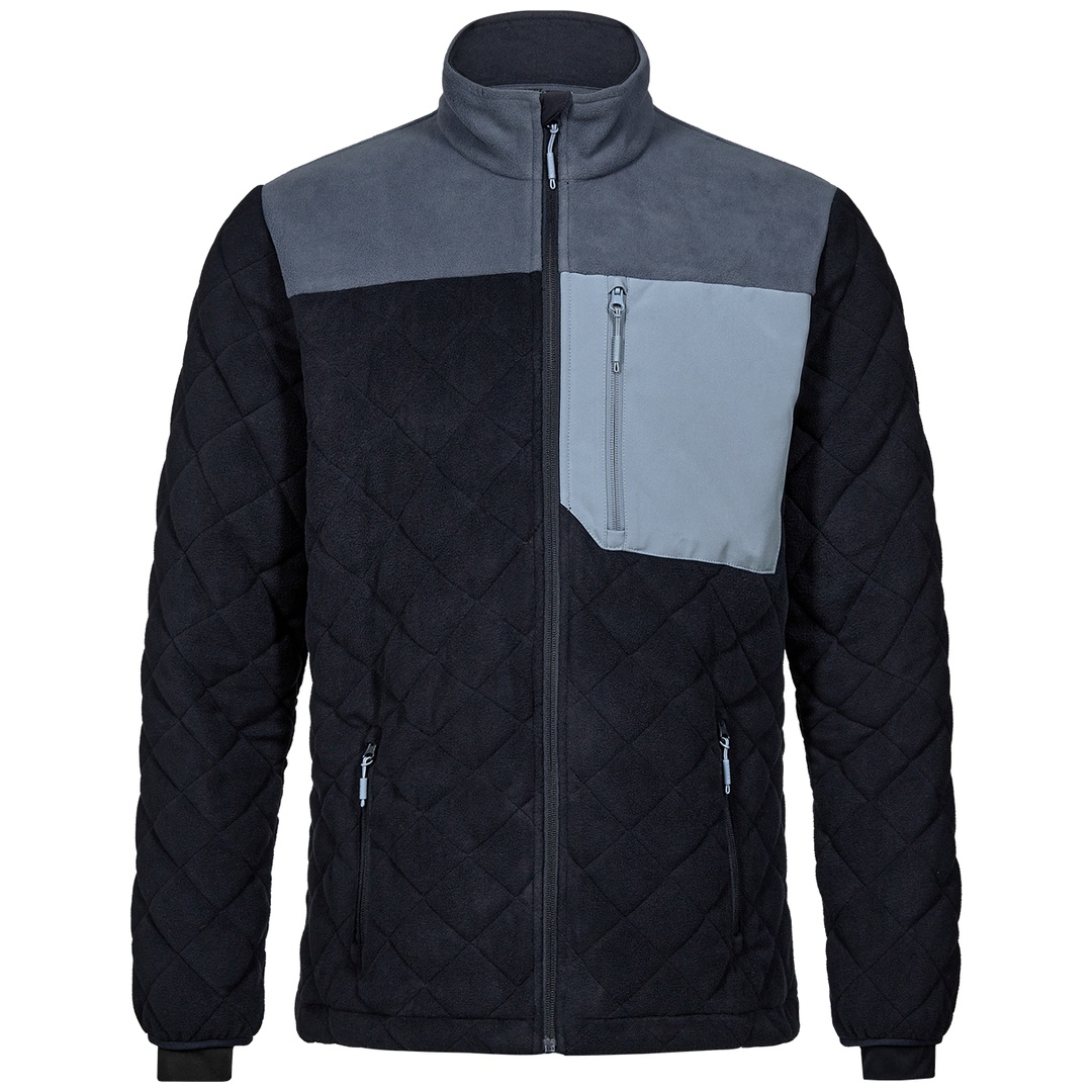 ENGEL gesteppte Fleecejacke Entire 1326-143-50270 Gr. 6XL deep blue/dark sea