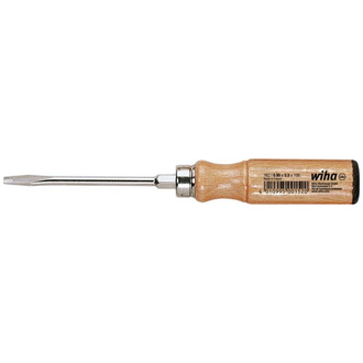 Wiha Holz-Schraubendreher Schlitz 5,5 mm x 100 mm