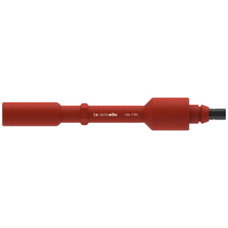Wiha Wechselklinge electric Sechskant-Steckschlüssel für Drehmoment-Schraubendreher mit Quergriff electric 5,0 mm x 136 mm