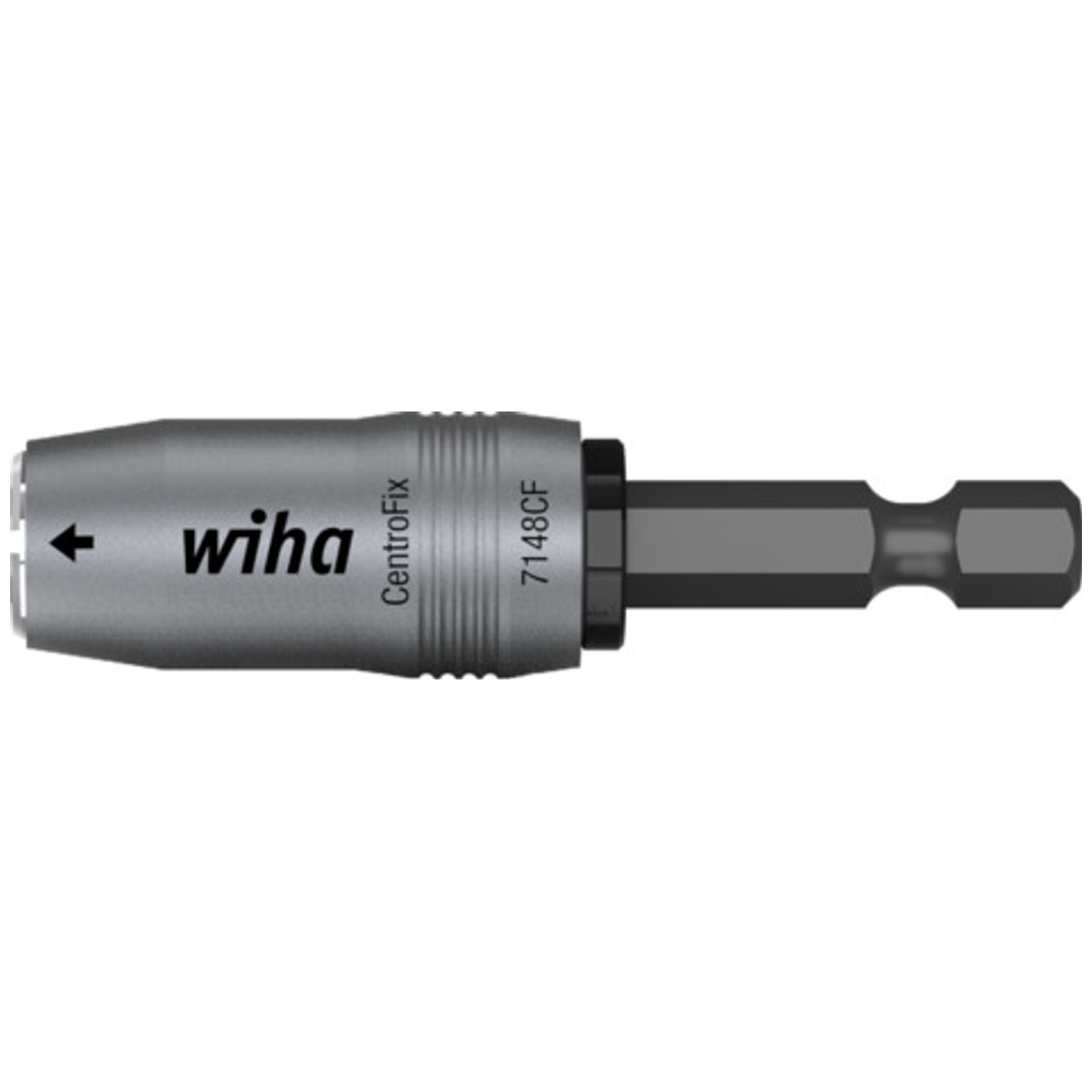 Wiha Bithalter CentroFix Force mechanisch verriegelbar 1/4, magnetisch in Box Hält was er verspricht! 60 mm