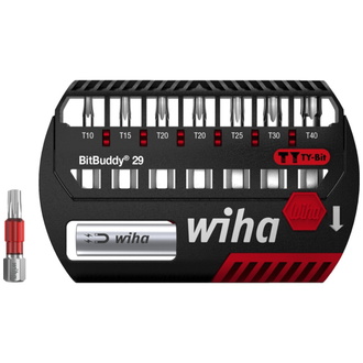 Wiha Bit Set BitBuddy TY-Bit 29 mm TX 8-tlg. 1/4" C6,3