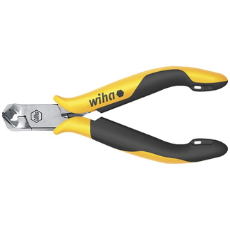 Wiha Schrägvornschneider Professional ESD breiter Kopf, ca. 29° mit kleiner Wate 115 mm, 4 1/2"