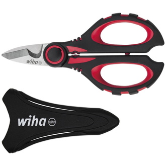 Wiha Elektrikerschere mit Crimpfunktion 1 - 5 mm² 160 mm