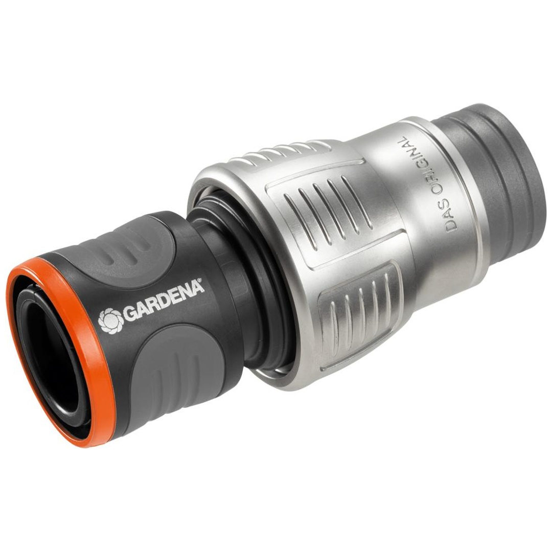 GARDENA 18256-50 Premium Hose Connector 19mm Quick Easy Metal-Plastic