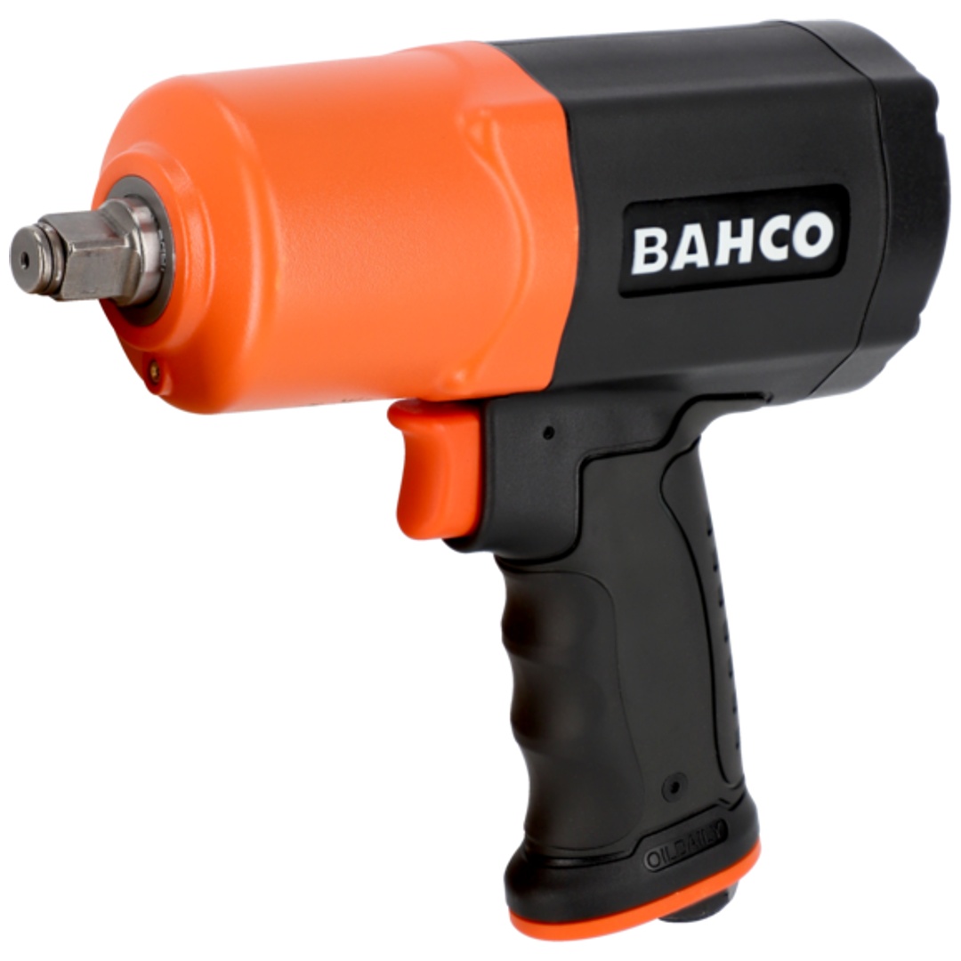 Bahco 1/2 Turbo Schlagschrauber mit Doppelhammer-Schlagwerk 2230 Nm