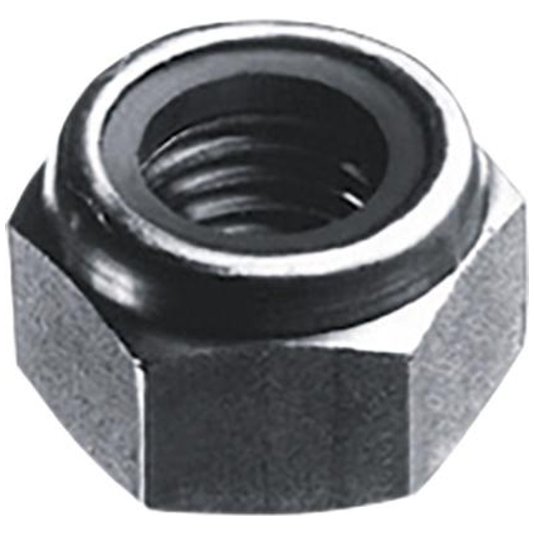 Reidl DIN 985 Sechskantmuttern mit Klemmteil, M 4,  A2 blank, niedrige Form