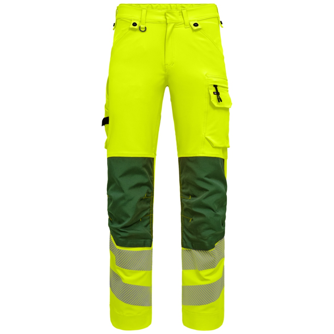 ENGEL Warnschutzhose mit 4-Wege-Stretch 2345-124-381 Gr. 23 hi-vis gelb/grün