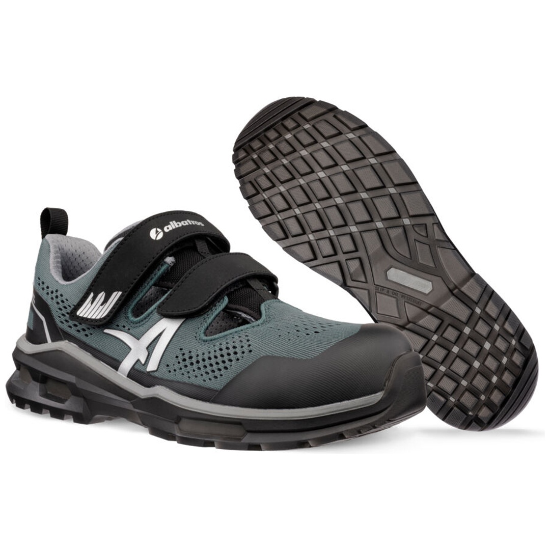 Albatros Sicherheitshalbschuh ECLIPSE AIR Low S1 ESD FO SR 647940 Gr. 36 grau