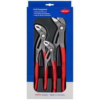 Knipex Cobra-Paket 1 x 87 01 150, 1 x 87 01 250, 1 x 87 01 300 (SB-Karte/Blister)