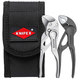 Knipex Mini-Zangenset XS in Gürteltasche 1 x 87 00 100, 1 x 86 04 100