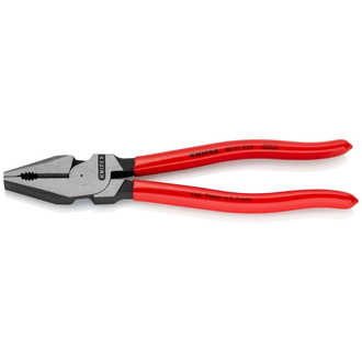 Knipex Kraft-Kombizange, mit Kunststoff überzogen, schwarz atramentiert, 225 mm