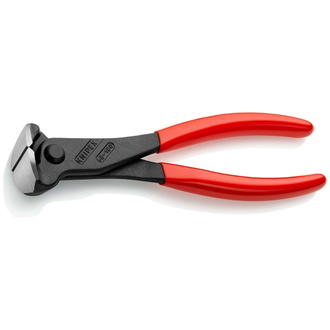 Knipex Vornschneider, mit Kunststoff überzogen, schwarz atramentiert, 180 mm