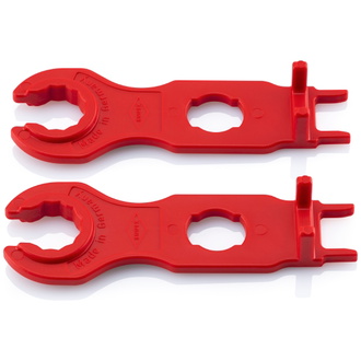 Knipex Montagewerkzeug-Set für Solar-Steckverbinder MC4 (Multi-Contact) 115 mm (SB-Karte/Blister)