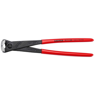 Knipex Kraft-Monierzange hochübersetzt, mit Kunststoff überzogen, schwarz atramentiert, 250 mm