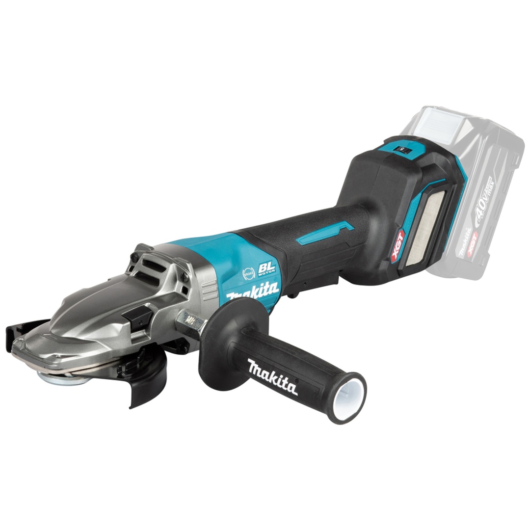 Makita Akku-Flachkopf-Winkelschleifer GA056GZ, 40 V, 1incl. Zubehör, Karton
