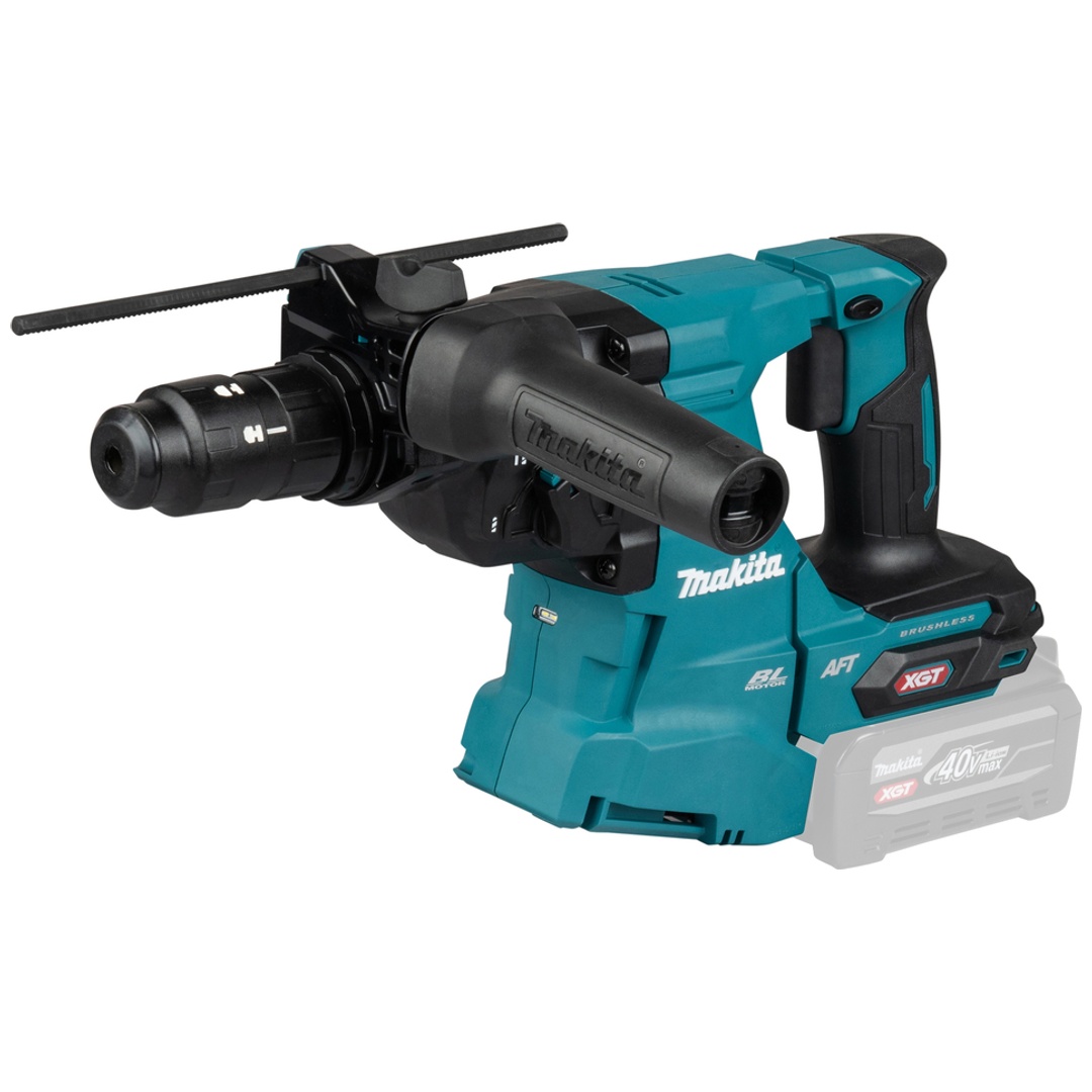 Makita Akku-Kombihammer HR012GZ, 40 V, SDS-plus, incl. Zubehör, Karton