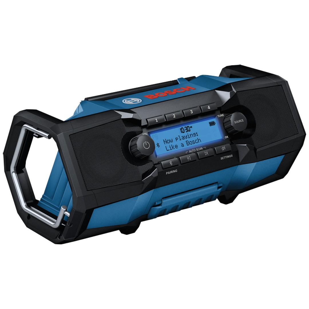 Bosch Professional Bosch Baustellen-Digitalradio PRO GPB18V-3SC, Karton