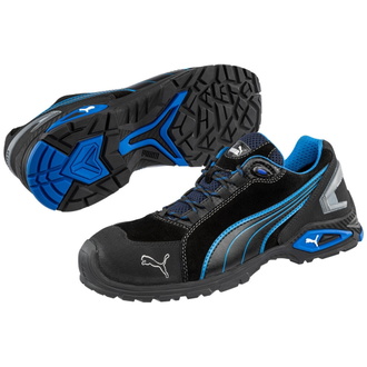 Puma Sicherheitsschuh RIO LOW S3L FO SR 642750 Gr. 39 schwarz/blau