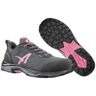 Albatros Sicherheitshalbschuh 645200 Twist pink WNS Low S1P ESD SRC DGUV Gr. 36 grau/pink