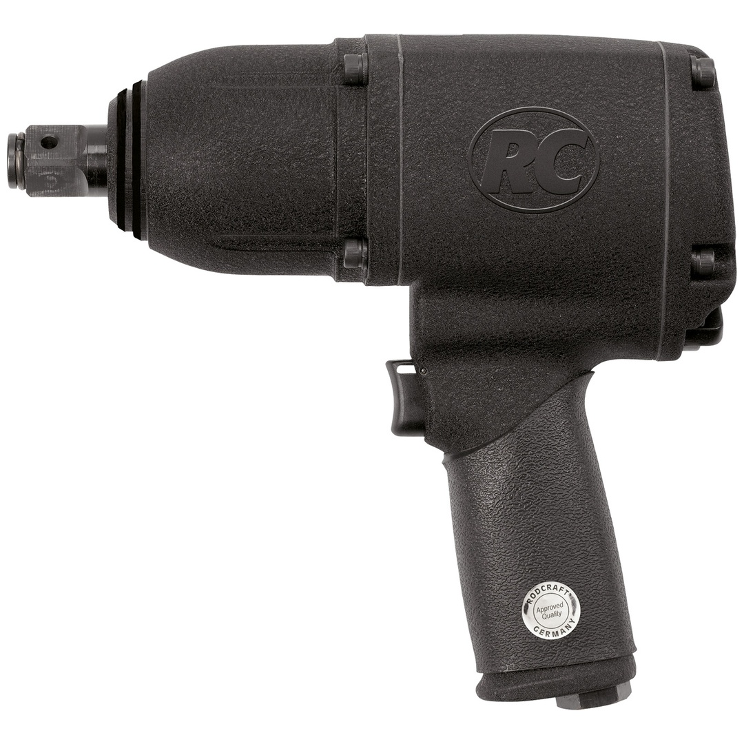 Rodcraft Druckluft-Schlagschrauber RC2315, Vierkantabtrieb 3/4, max. Lösemoment 1700 Nm, 5600 U/min, 3-stufige Leistungsreduzierung beim Anziehen, DU