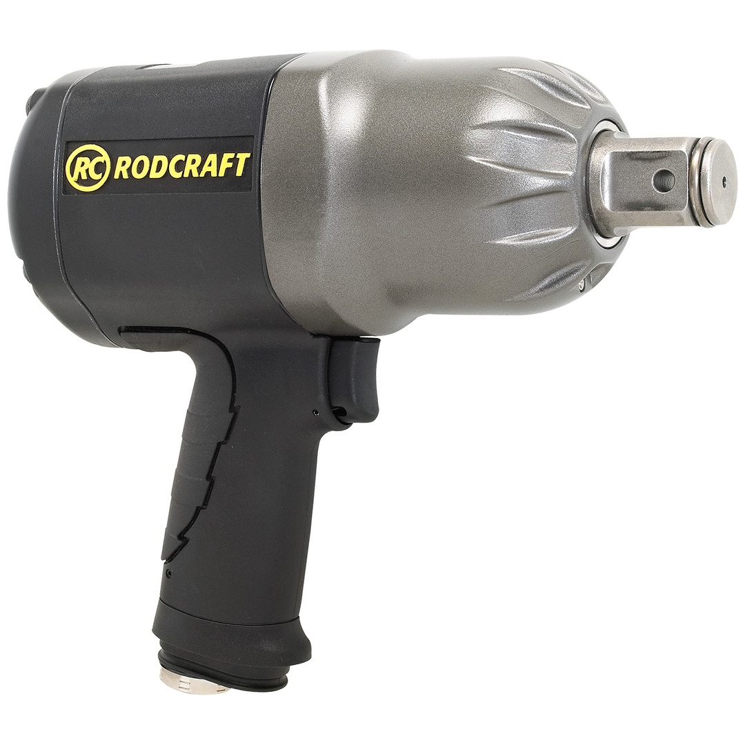 Rodcraft Druckluft-Schlagschrauber RC2405, Vierkant 1, max. Lösemoment 2300 Nm, 5760 U/Min, 3-stufige Leistungsreduzierung beim Anziehen, wiegt nur 3