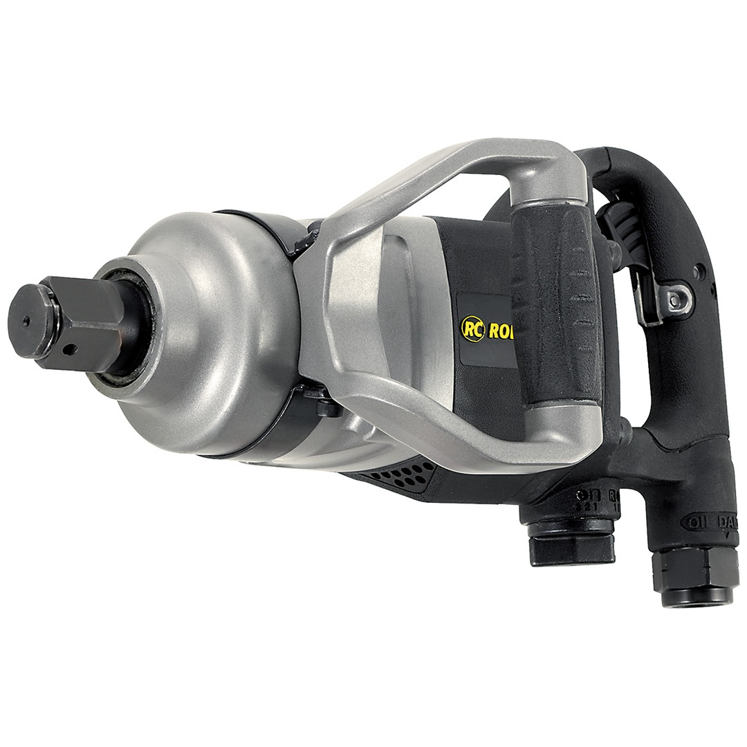 Rodcraft Druckluft-Schlagschrauber RC2457Xi, Vierkant 1, max. Lösemoment 3950 Nm, 5900 U/Min, DUOPACT Schlagwerk, ergonomischem Griff