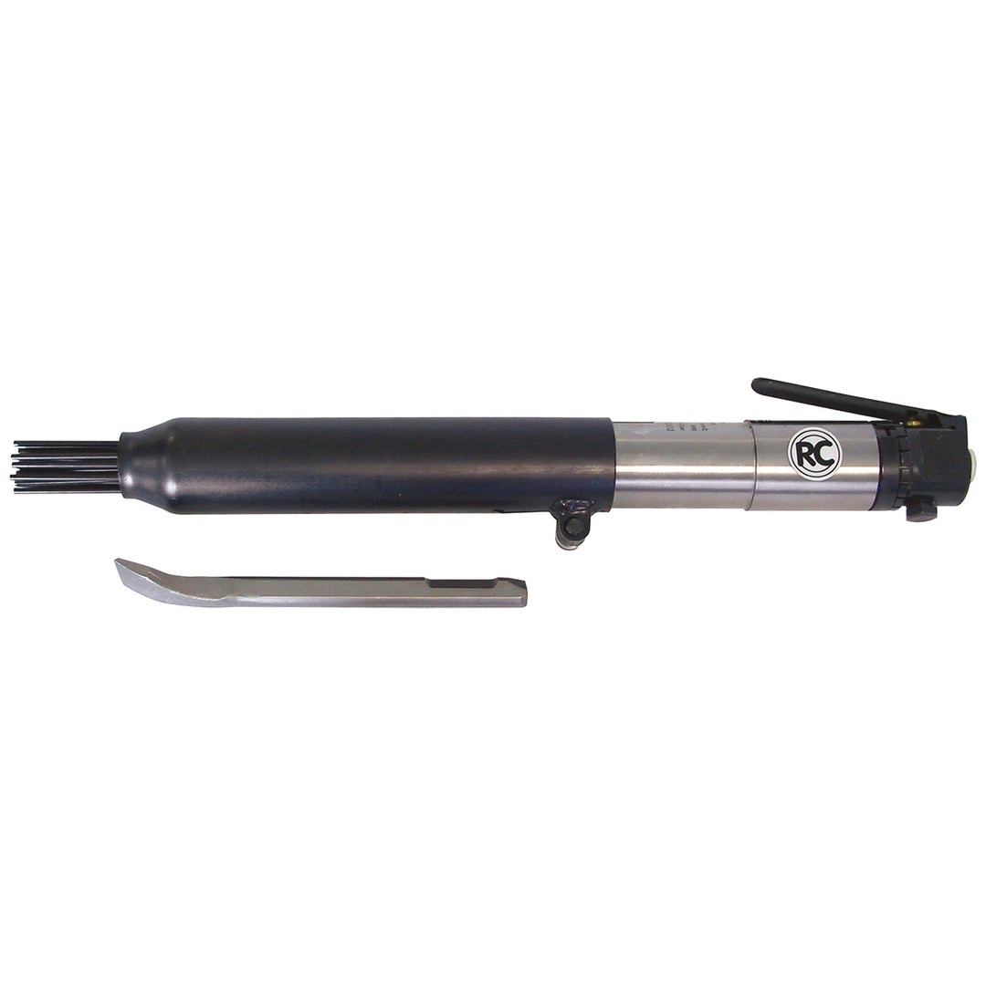 Rodcraft Druckluft-Nadelentroster und Meißelhammer RC5610, 2-in-1-Werkzeug, incl. 19 x 3 mm Nadelsatz u. Schabmeißel