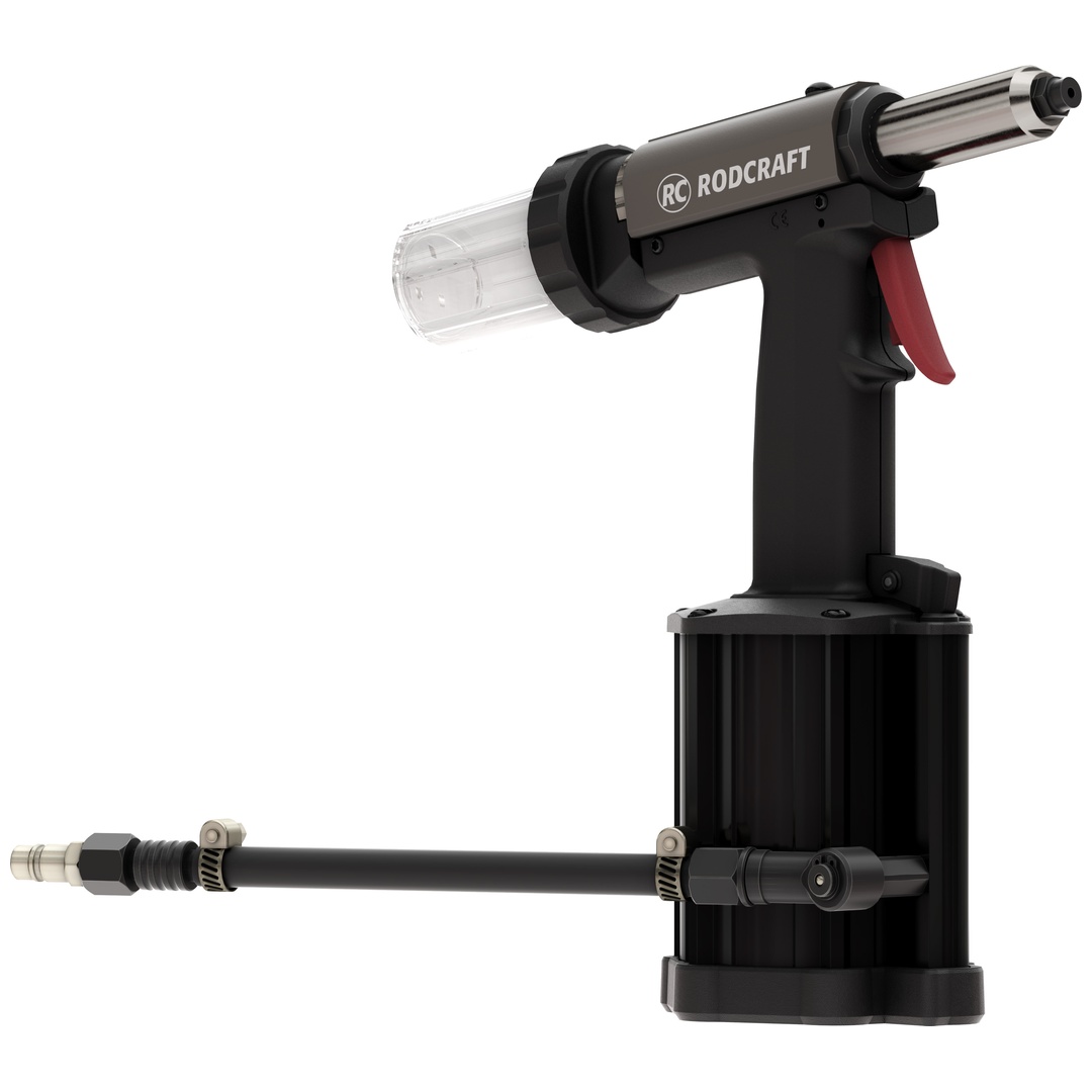 Rodcraft Druckluft-Blindnietgerät RC6738, 12600 N, 3-5 mm