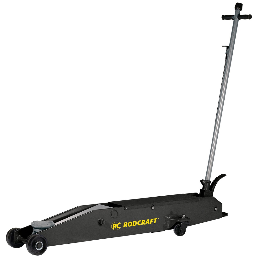 Rodcraft Rangier-Wagenheber mit 5 Tonnen Hubkraft, min. Höhe 150 mm, max. Höhe 680 mm, Chassis Länge 1420 mm, 95,0 kg Gewicht,