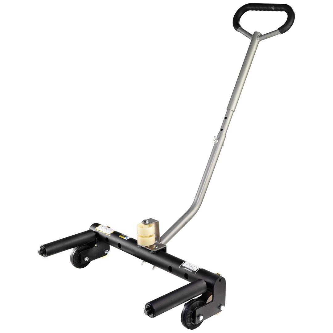 Rodcraft Radhubwagen, Radgreifer, Montagehilfe für veschiedene Radtypen und Radgrößen, Anschlagrollen für Felge, max. Last 250 kg