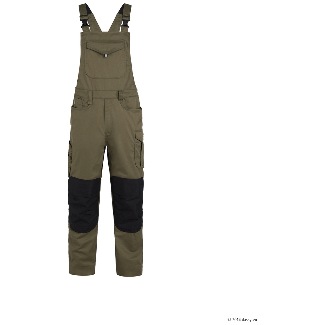 Dassy Arbeitslatzhose Ito Flex 400176 PESCORE42 Gr. 48-STANDARD kakigrün/schwarz