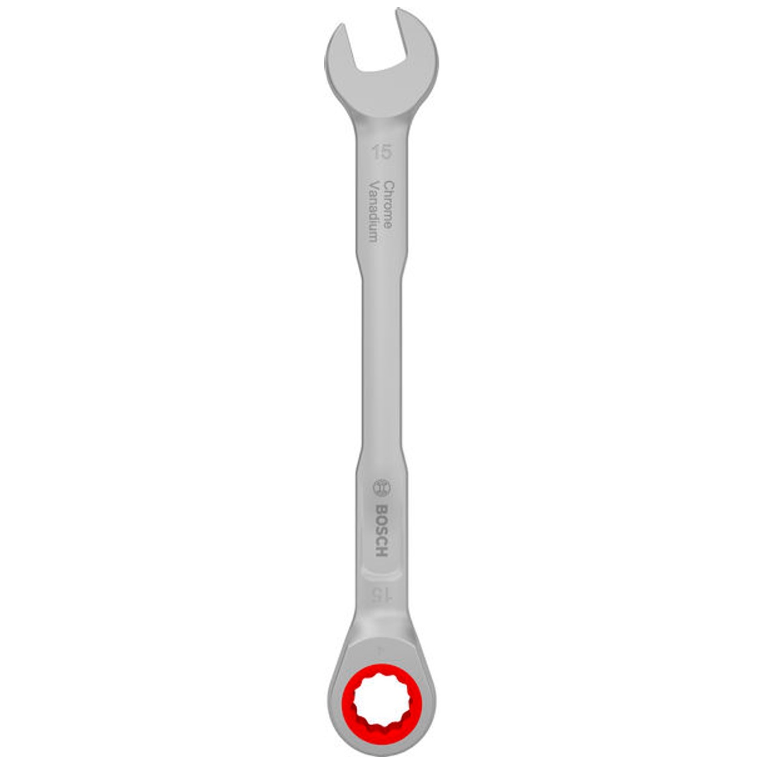 Bosch Ratschen-Ring-Maulschlüssel 15 mm