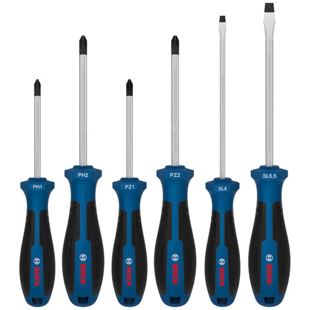 Bosch Schraubendreher-Set PH/PZ/SL, 6-tlg.