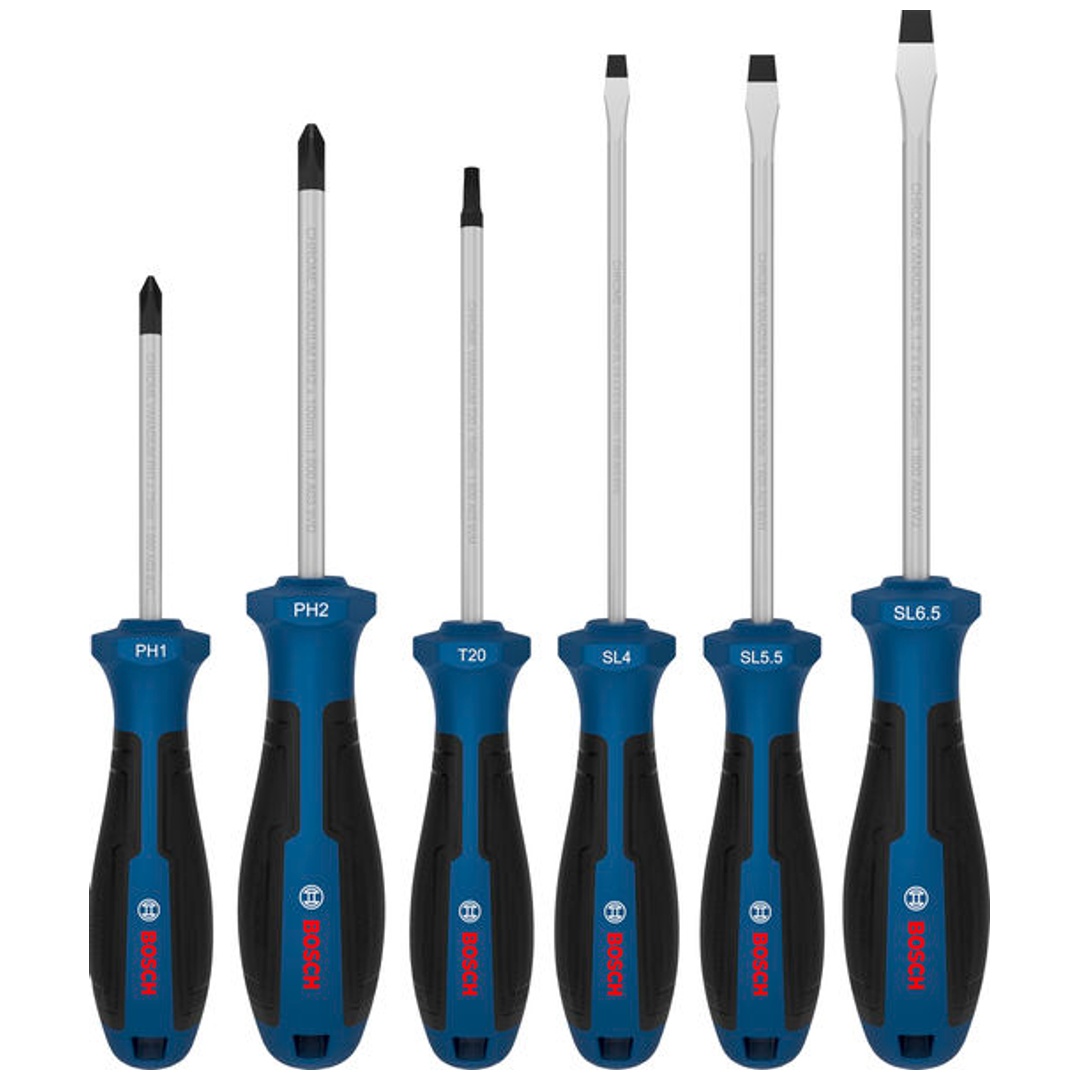 Bosch Schraubendreher-Set PH/TX/SL, 6-tlg.