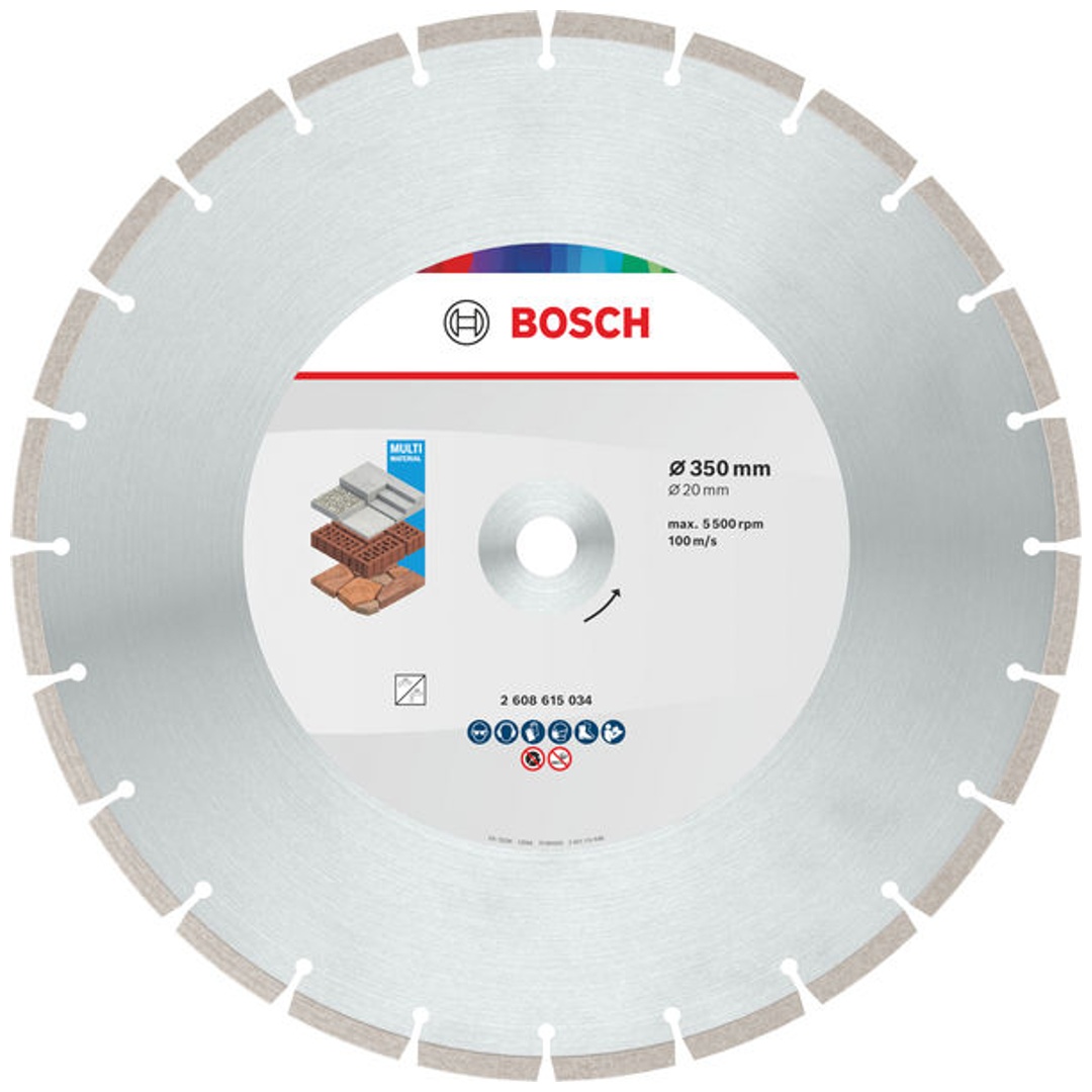 Bosch Multi Material Diamond Trennscheibe, 350 x 20 x 10 mm