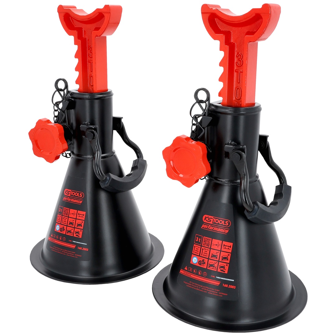 KS Tools performance Unterstellbock, 3 t, paarweise
