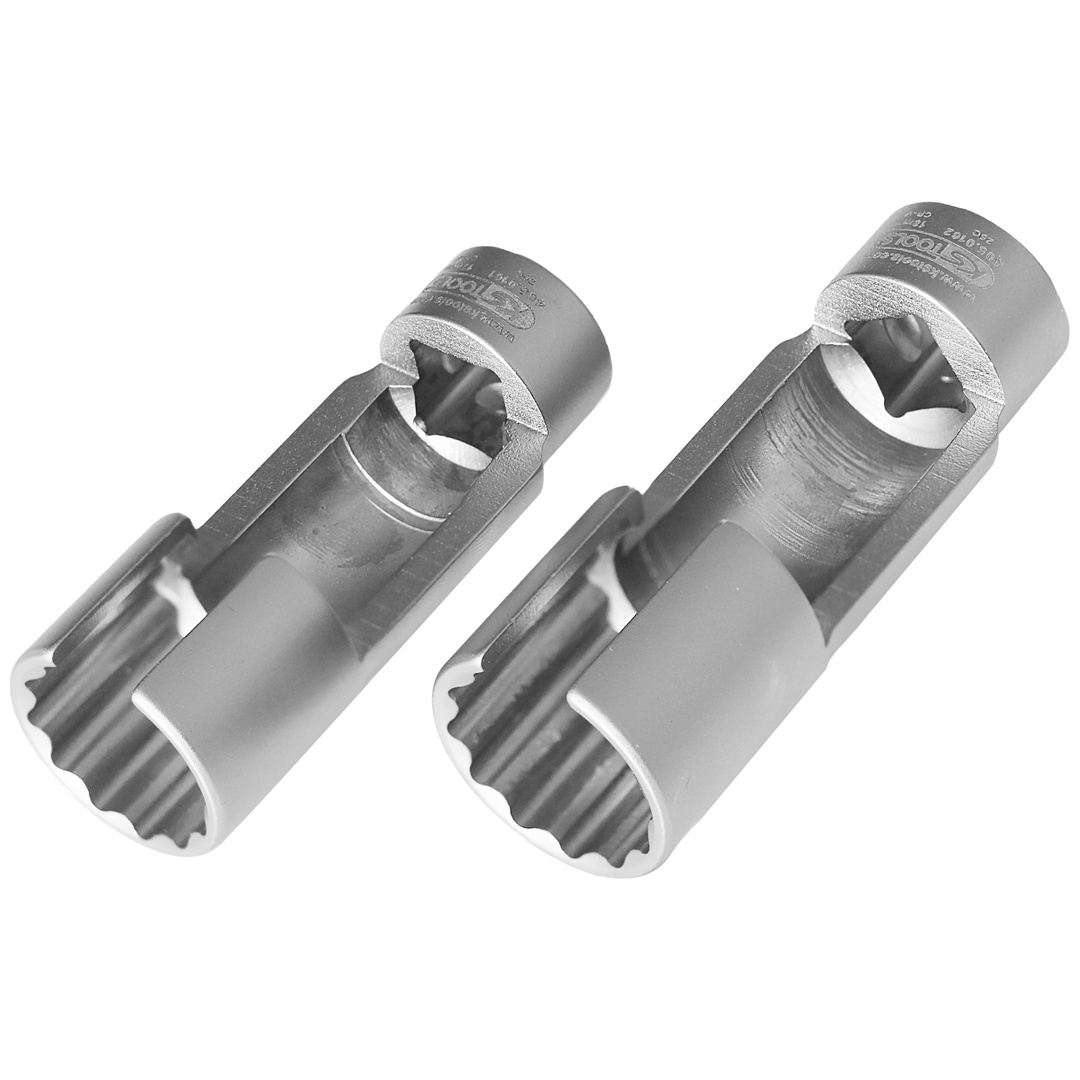 KS Tools 3/8 Einspritzleitungs-Schlüssel-Satz, 2-tlg