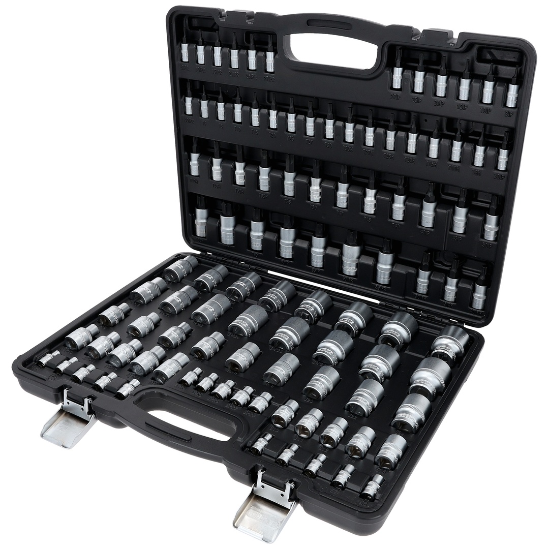 KS Tools 1/4+3/8+1/2 Torx-Steckschlüssel-Satz, 101-tlg