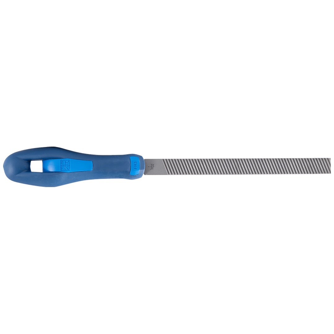 PFERD TOOLS Bremssattelfeile 150 mm x 12,5 mm gefräste Zahnung mit Griff