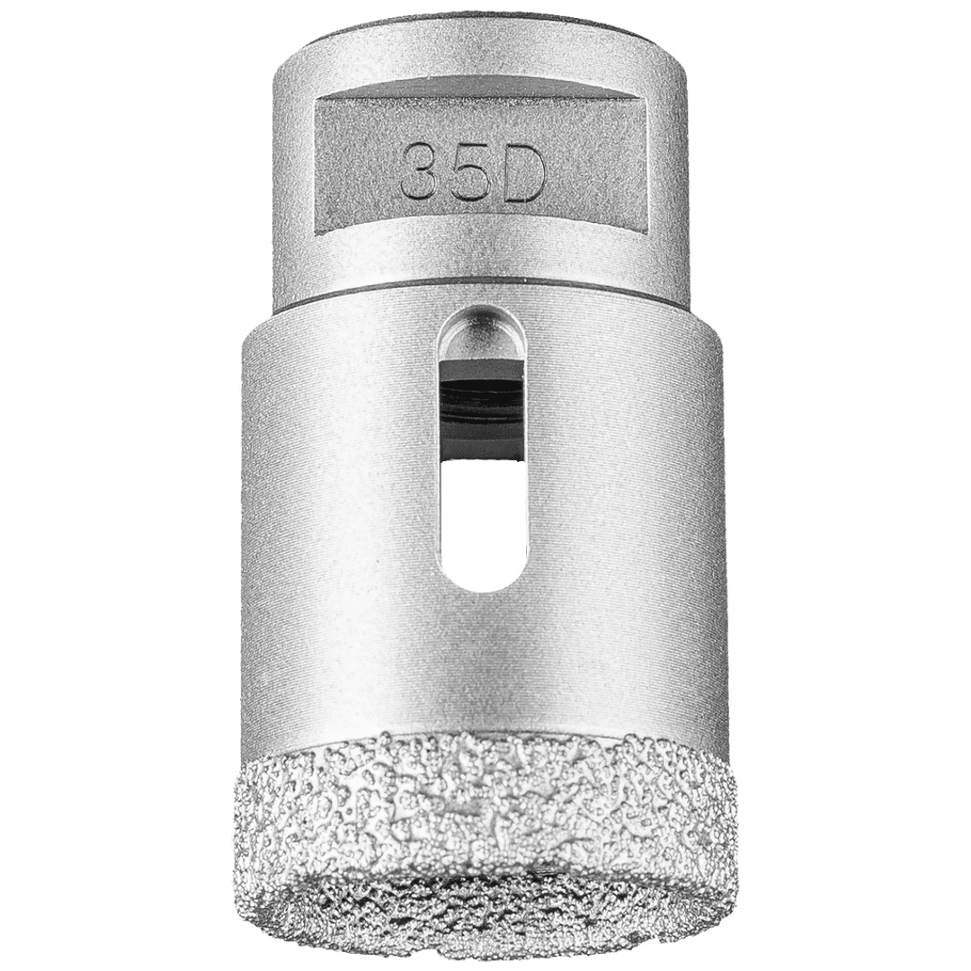PFERD TOOLS Diamant-Trockenbohrer DCD FL Ø35 mm M14 für Fliesen (Winkelschleifer)