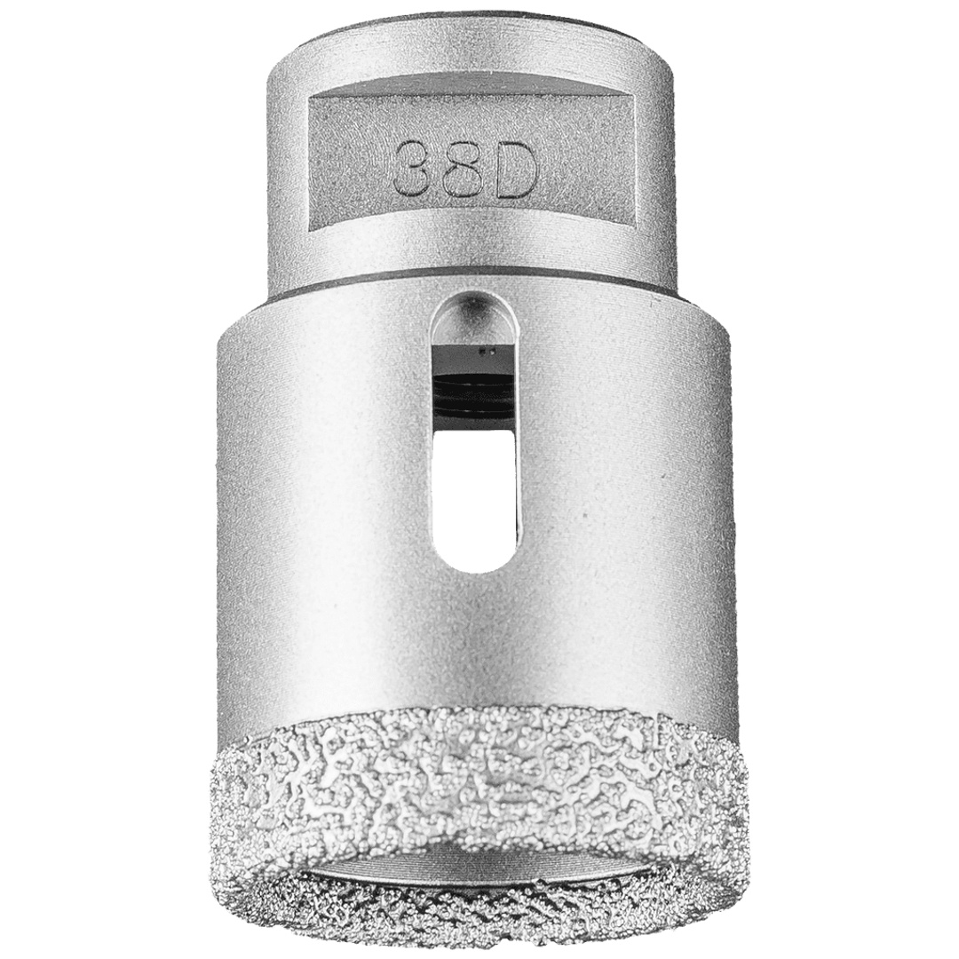 PFERD TOOLS Diamant-Trockenbohrer DCD FL Ø38 mm M14 für Fliesen (Winkelschleifer)