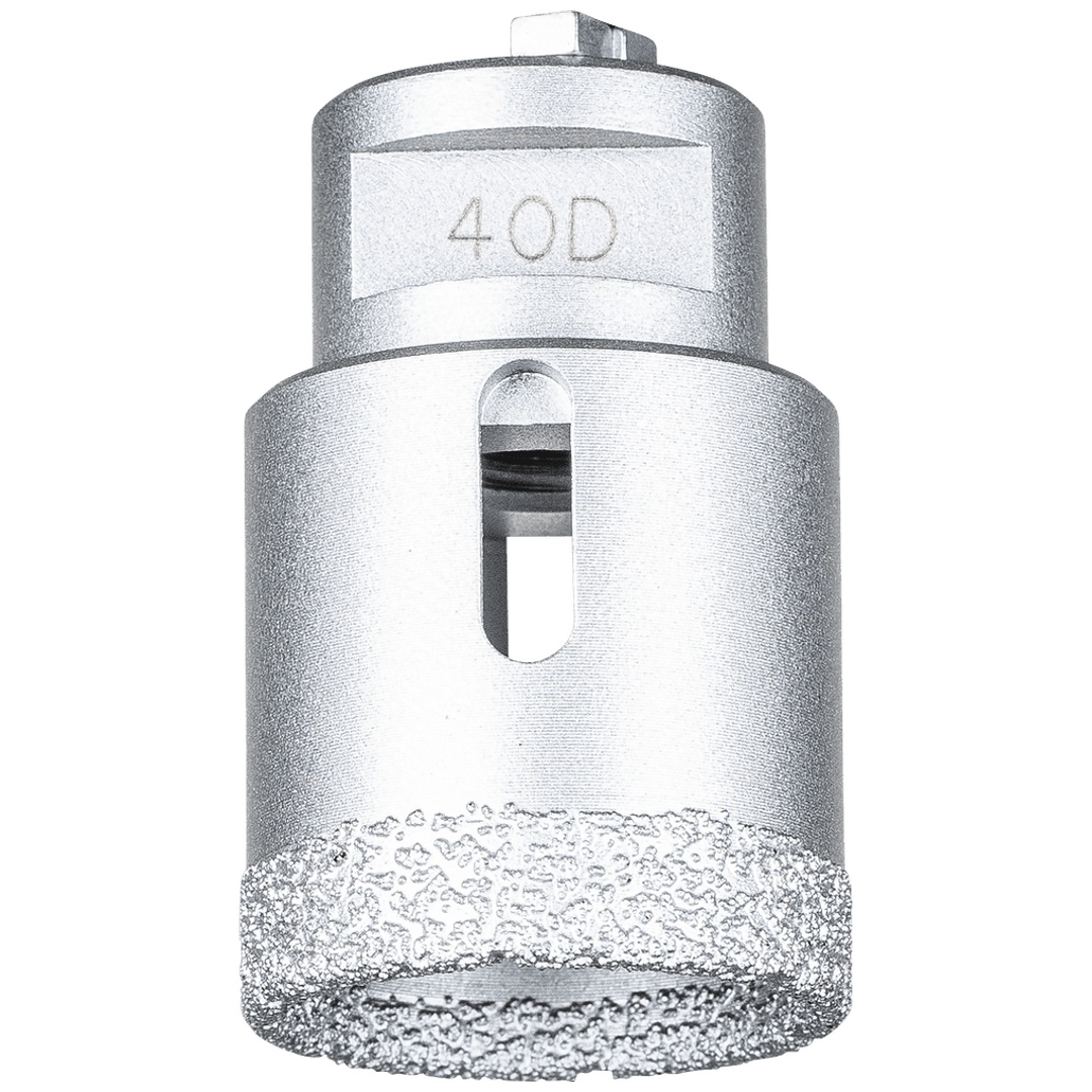 PFERD TOOLS Diamant-Trockenbohrer DCD FL Ø40 mm M14 für Fliesen (Winkelschleifer)